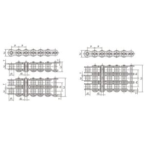 Seeria splindiga lühikese sammuga täppisrullikett