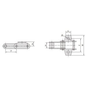 C-tüüpi ja CA-tüüpi terasest põllumajanduskett