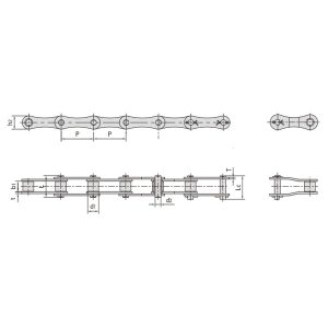 kahekordse sammuga ülekandekett