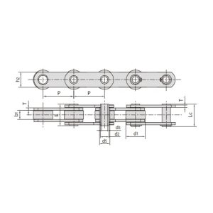 FVC-seeria õõnespolt-konveierikett