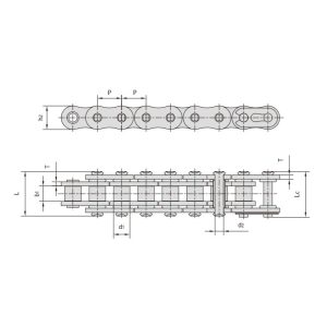 O-rõngaga mootorratta kett