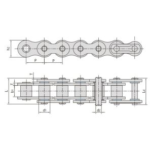 O-rõngaga rullikett