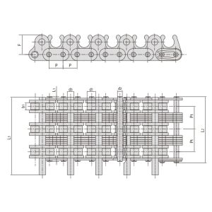 rullikett tekstiilimasinate jaoks