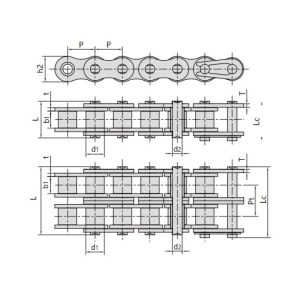 iseõlitugev lühikese sammuga rullikett