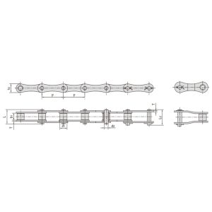 S-tüüpi terasest põllumajandusketi