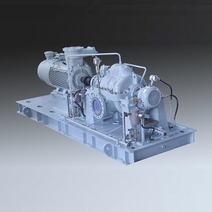 teljeliselt jagatud tsentrifugaalpump