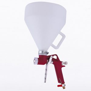 õhuhopper tekstuuriga pihusti