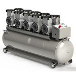 hambaarsti elektriline õlivaba õhukompressor