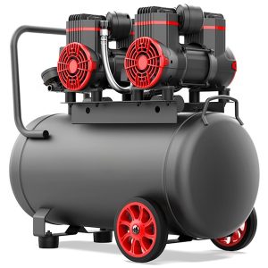 kahepealine õlivaba õhukompressor