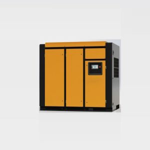 muutuva sagedusega kahepoolne kruviga pöörlev õhukompressor