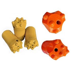 kooniline nupukärp ülevalt lööva kivipuurimisseadme jaoks